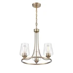Millennium Lighting Ashford 3 Chandelier Ceiling Fixture Modern Gold. Fixed Price $115.00.