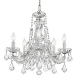Crystorama Maria Theresa Chandelier, Crystal Elements 4476-CH-CL-S. Fixed Price $1404.99.