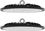 Led High Bay Light, Pack Garage Lights, 100W 21000LM 6500K. Fixed Price $74.99.