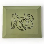 Vintage Abc No. 6 School Letter Set. Original. German Druckereien. Fixed Price $74.99.