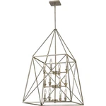 Z-lite 447-12AS Trestle Light 24 Inch Antique Silver Chandelier Ceiling. Fixed Price $246.00.