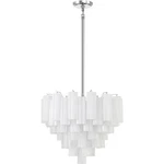 Crystorama ADD-312-CH-WH Addis Chandelier Polished Chrome. Fixed Price $2198.00.