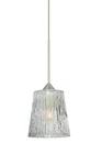 Besa Lighting 1XT-512500-LED-SN Nico 4 Pendant Satin Nickel. Fixed Price $360.36.
