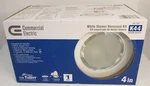 Commercial Electric White Recessed Shower Kit K44 # 141250- Open Package. Fixed Price $12.99.