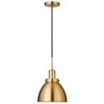 Meyer&cross Madison 1-LIGHT Brass Pendant With Metal Shade. Fixed Price $21.99.