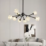 Weesalife Sputnik Chandeliers Modern Crystal Pendant 9 Lights. Fixed Price $594.99.