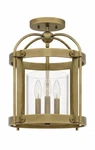 Quoizel MCP1714WS - Display Open Box 3 Light Semi Flush Mount. Fixed Price $319.30.