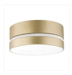 Globe Aurora 2-LIGHT Flush Mount Ceiling Light, Soft Gold, Inner Frosted Shade. Fixed Price $38.00.