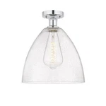 Innovations Edison Bristol Glass 12" Light Semi-flush, Ch 616-1F-PC-GBD-124. Fixed Price $259.60.
