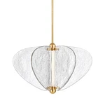 Used Corbett Lighting 380-30-VB Freya 22W Led Pendant Modern STYLE-19.25. Fixed Price $1741.65.