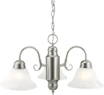 511543 Millbridge 3-LIGHT Satin Nickel Chandelier. Fixed Price $77.99.