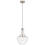 Kichler 42141NICS Everly 1-LIGHT 10.5" Pendant In Brushed Nickel. Fixed Price $209.99.