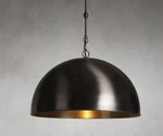Arhaus Watley Dome Pendant Light, Bronze/brass Finish, 24"W, 14 $1,200. Fixed Price $769.90.