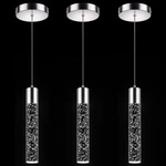 Pendant Lights Kitchen Island, 6500K Modern Brushed Nic.... Fixed Price $113.11.