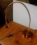 Ikea Jansjo Copper Rose Metallic Flexible Articulating Table Desk Lamp Light. Fixed Price $30.00.