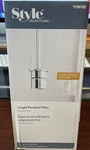 Style Selections 1-LIGHT Pendant Fitter Chrome (3786702) Shade Not Included. Fixed Price $17.99.