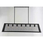 Styles Inc JLS10508 Esporre Light 47" Wide Black Metal Linear Chandelier. Fixed Price $249.97.