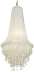 Metropolitan N1518 Crystal Reign 4 Light 20"W Pendant - Nickel. Fixed Price $3079.00.