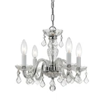 Crystorama Lighting Group 1064-CL-I Traditional Crystal Chrome. Fixed Price $210.82.