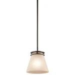 Kichler Hendrik Mini Pendant 1LT, Olde Bronze, Umber Etched - 1687OZ. Fixed Price $179.97.