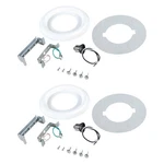 21067-12, Recessed Lighting Converter Kit, 8" Set, White. Fixed Price $59.99.