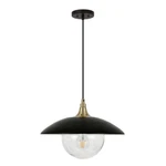 Alvia Pendant In Black And Gold By Meyer&cross. Fixed Price $62.99.