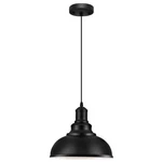 Loehinle Pendant Lighting Vintage Industrial Fixtures, Black Metal Farmhouse .... Fixed Price $46.50.