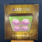 Htg Supply 2.1 / 7-BAND 360W 4 Bulb Grow Light Fan Cooled Hanging Box. Fixed Price $199.99.