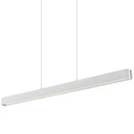 Z-lite 1016-55L-LED Hudson 55"W Linear Chandelier Nickel. Fixed Price $443.70.