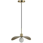 Dainolite Christobel Light 16" Pendant, Aged Brass/white CBL-161P-AGB. Fixed Price $168.00.