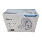 6 Pack Of Sunco PAR38 Led Bulbs 1050 Lumens 5000K Daylight Dimmable. Fixed Price $28.99.
