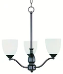 Maxim Lighting 10064FTOI Stefan 3-LIGHT Chandelier Oil Rubbed Bronze. Fixed Price $128.00.