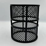 Decor Therapy Rixon 1-LIGHT Black Mesh Shade Pendant- Open Box New. Fixed Price $31.50.
