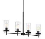 Minka Lavery 4097 Haisley Light 34"W Vantage Linear Candle - Coal. Fixed Price $204.00.