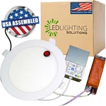 6" Dimmable Ultra Slim, Battery Powered Recessed Lights, 12W 960 Lumens, Cct .... Fixed Price $186.71.