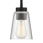 Savoy House 7-1026-1 Calhoun 5"W Mini Pendant Black. Fixed Price $136.00.