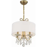 Crystorama 6623-VG-CL-MWP Othello Mini Chandelier Vibrant Gold. Fixed Price $498.00.