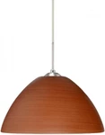 Besa Lighting 1JT-4201CH-SN Tessa Pendant Satin Nickel Cherry Glass. Fixed Price $100.00.