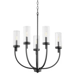 Quorum International 601-5 Ladin Light 24 Wide Chandelier. Fixed Price $416.96.
