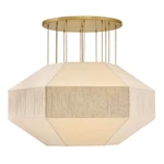 Hinkley Lighting 47498 Lyla 10 51"W Drum Chandelier - Brass. Fixed Price $3499.00.