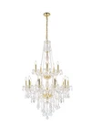 Elegant Lighting Verona 33" 15 Royal Crystal Chandelier. Fixed Price $1318.00.