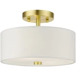 Livex Lighting 51052-12 Meridian Semi-flush Mount Satin Brass. Fixed Price $125.96.