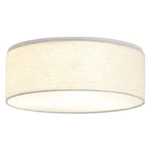Adsensty 12.59IN 3-LIGHT Modern Flush Mount Ceiling Drum Fixture Fabric. Fixed Price $33.24.