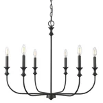 Millennium Lighting 29506 Savanne 28"W Taper Candle Style - Black. Fixed Price $339.90.