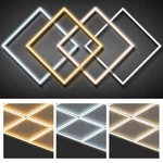 Vihose 4 Pcs 2X2 Ft Edge-lit Frame Led Flat Panel Lights Grid Drop Ceiling Li.... Fixed Price $97.46.