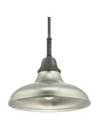 Kichler Jetty Weathered Zinc Rustic Bell Pendant Light. Fixed Price $40.55.