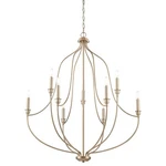 Millennium Lighting 98009 Senoia 33"W Pillar Candle Style - Gold. Fixed Price $459.90.