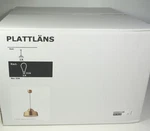 New In Box Ikea Plattlans Pendant Lamp Brass Color 605.182.50. Fixed Price $39.99.