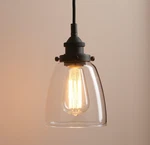 Pathson Rustic Oval-shaped Style Pendant Light Dia 5.6 With Metal Base Cap And. Fixed Price $50.00.