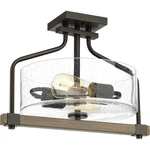 Progress Lighting P350059 Barnes Mill 2 16"W Semi Flush Or - Bronze. Fixed Price $239.99.